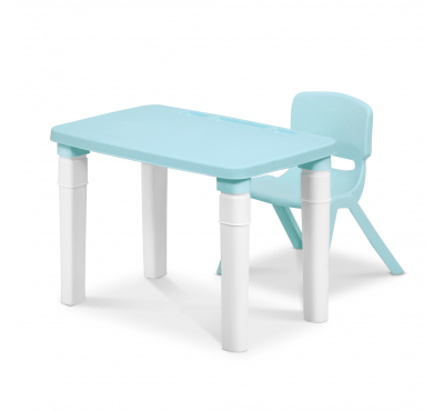 Study Table & Chair Set (Light Blue)