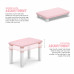 Study Table (Light Pink)