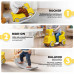  3 in 1 Rider cum Rocker, Balance Board (Yellow)