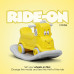 Rock and Roll 3 in 1 Rider cum Rocker (Yellow)