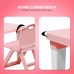 Study Table & Foldable chair Set(Pink)