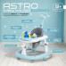 Astro Baby Walker with Handle -Blue