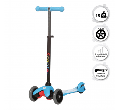 Glide Kick Scooter (Blue)