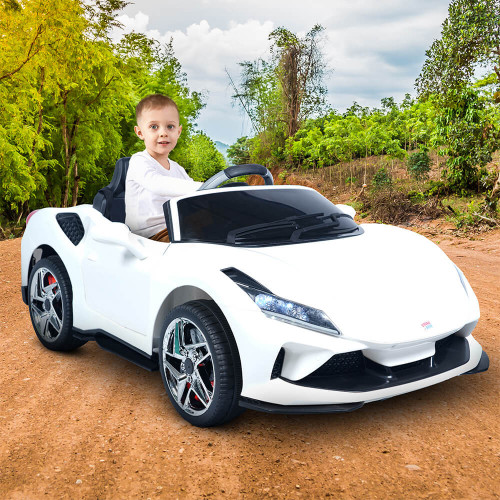 Kids store car white