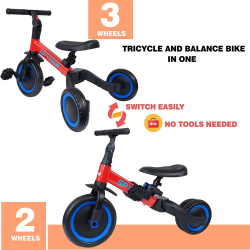 Buy 3 in 1 Tricycle for Kids - Kids Balancing Cycle Online