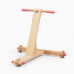 Wooden Push Wagon/ Walker - Pink