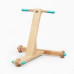 Wooden Push Wagon/ Walker - Blue